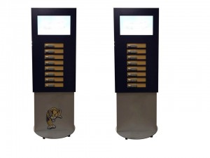 Lockable Mobile Phone Charging Station with LCD