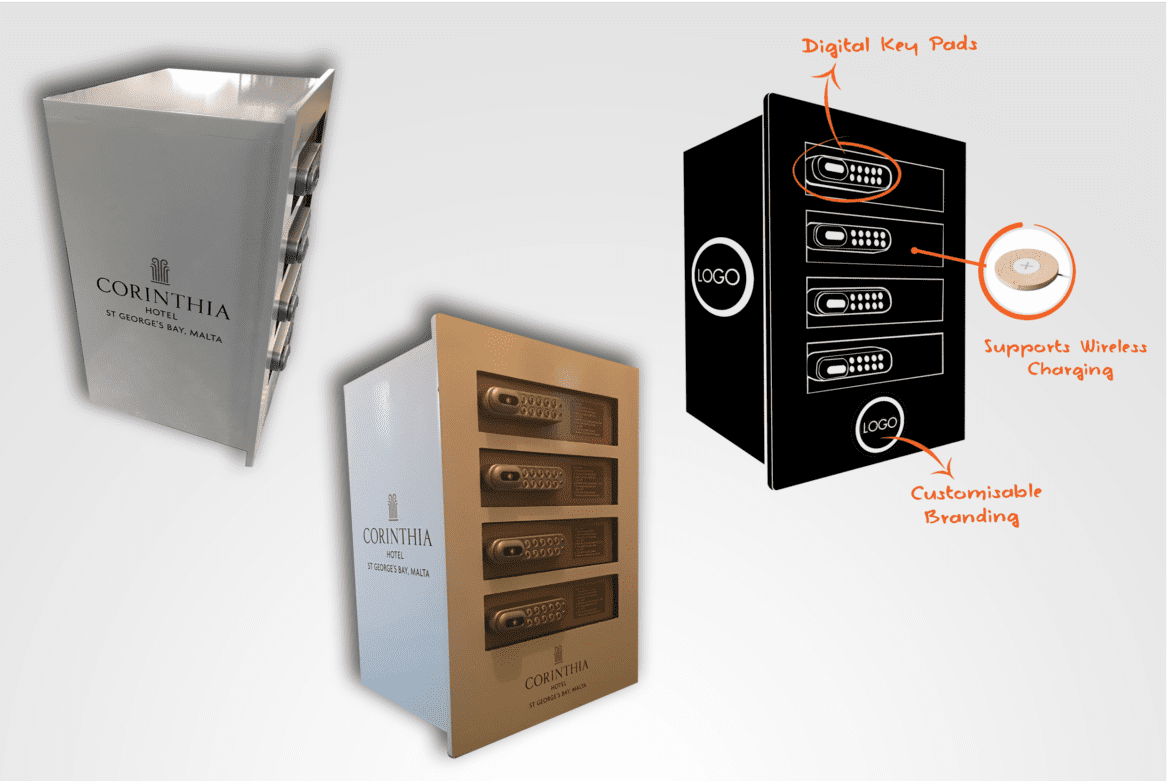 Event phone charging station VISCHARGE Mobile Phone Charging
